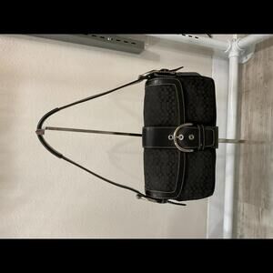 Black Coach Mini Shoulder Bag